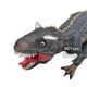Большой динозавр Bino Карнотавр Carnotaurus резиновый детализированный со звуковыми эффектами 29*62*14,5 см - изображение 6