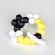 Силиконовый мини-прорезыватель Баловень Snowflake Bee - изображение 1