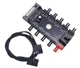 Перехідник керований SATA (сата) на 10 кулеров 4 pin hub кулер fan (533522360) Чорний - зображення 6