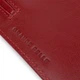 Жіночий гаманець у три складання з монетницею GRANDE PELLE з натуральної шкіри червоний (bg115fash64) - зображення 8