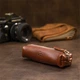 Ключниця з натуральної шкіри GRANDE PELLE колір коричневий (bg113fash88) - зображення 8