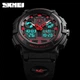 Мужские часы Skmei 1270 черный-красный - изображение 4