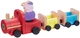 Drewniany zestaw do zabawy Peppa Pig Pociąg Dziadka Peppy (07210) (5029736072100) - obraz 2