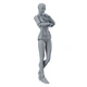 Фигурка Figma 2.0 Deluxe Edition с шарнирами и аксессуарами Женская модель (gray) P027 - изображение 3