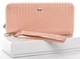 Жіночий шкіряний гаманець на блискавці SERGIO TORRETTI LR W38 pink - зображення 1