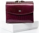 Женский кожаный кошелек SERGIO TORRETTI LR WS-11 purple-red - изображение 1