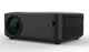Проектор для домашнього кінотеатру RCA 480p / 1080p Сумісність з HDMI, USB і Bluetooth 5.0 з стереодинаміками Black - зображення 3