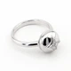Серебряное кольцо с фианитами K11886 Діамант, 18 размер - изображение 2