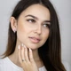 Серьги с сапфирами и бриллиантами EO01597 Діамант - изображение 3