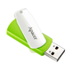 Flash Drive Apacer AH335 32GB (AP32GAH335G-1) Green/White (6360084) - изображение 2