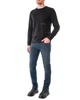Лонгслів чоловічий TRUSSARDI JEANS (52T00542-1T005459-K299/21-22-2) Чорний L - изображение 2