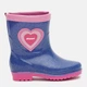 Детские резиновые сапоги для девочки Beppi Galocha Infantil 2175930Mrn 25 Navy Blue (1000002759042) - изображение 1