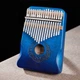 Музыкальный инструмент Калимба Cega (Kalimba) на 17 язычков с орнаментом Синяя (238-4) - изображение 4