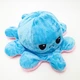 Мягкая игрушка Осьминог перевертыш двусторонний веселый грустный Mood Octopus 16 см UKC розово/голубой - изображение 6