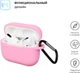 Чехол Armorstandart Silicone Case для Apple Airpods Pro Light Pink (ARM56086) - изображение 2