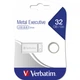 USB флеш накопитель Verbatim 32GB Metal Executive Silver USB 2.0 (98749) - изображение 4