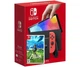 Nintendo Switch (OLED model) Neon Blue-Red + Игра The Legend of Zelda: Breath of the Wild (русская версия) - изображение 1
