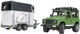 Игрушка Bruder Джип Land Rover Defender с прицепом и лошадкой M1:16 (02592) - изображение 1