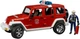 Jeep strażacki Bruder Wrangler Unlimited Rubicon z figurką strażaka (02528) - obraz 1