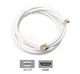 Кабель mini DisplayPort тато - HDMI тато 1.8m Voltronic Білий (10316) - зображення 1