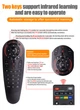 Пульт аэромышь гироскоп G30S Fly Air mouse микрофон и 33 программируемые кнопки - изображение 7