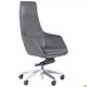 Кресло офисное Matteo Dark Grey 1160+70*700*680 Металл/Кожа комбинированная, цвет Темно-серый AMF - изображение 2