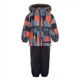 Зимовий комплект (куртка+штани) HUPPA AVERY Orange/Black 110см чорний (41780030-92709) - зображення 1