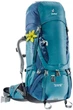 Рюкзак Deuter Aircontact 60 + 10 SL цвет 3353 denim-midnight (3320416 3353) - изображение 1