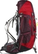 Рюкзак Deuter Aircontact 60 + 10 SL цвет 5518 aubergine-cranberry (3320416 5518) - изображение 5
