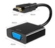 Кабель-перехідник HDMI -> VGA конвертер адаптер без звуку (Емулятор монітора) HDMI2VGA (388167260) Чорний - зображення 4