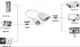 Кабель-перехідник HDMI -> VGA конвертер адаптер без звуку (Емулятор монітора) HDMI2VGA (388167260) Чорний - зображення 5