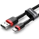 Дата кабель USB 2.0 AM to Lightning 2.0m 1.5A red-black Baseus (CALKLF-C19) - изображение 2