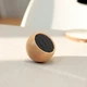 Bluetooth-колонка на акумуляторі Gingko Tumbler Selfie 3 Ватта, дерево горіх - зображення 4