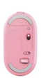 Mysz Trust Puck Wireless/Bluetooth Pink (TR_24125) - obraz 4