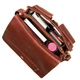 Коричневый кожаный мессенджер Visconti 753 BRN Tess - изображение 6