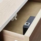 Замок мебельный электронный штоковый с фиксированным RFID доступом скрытой установки E001 - изображение 3