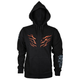Толстовка JINX World of Warcraft Shadowlands - A King No More Zip-Up Hoodie Black, S - изображение 1