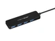 USB хаб Acasis На 4 порта USB 3.0 с кабелем 120 см Черный (1009-340-00) - изображение 3