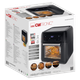 Мультипечь аэрофритюрница CLATRONIC FR 3747 H Hot Air Fryer (11л, 9 програм, 1,5 Квт, Німеччина) - зображення 8