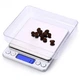 Ювелирные электронные весы с 2мя чашами 0,1 2000гр Professional Digital Tabletop Scale карманные, цифровые Серый - изображение 3
