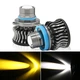 Светодиодные LED лампы H11 для противотуманных фар с линзой LFG CSP 4800Lm 50Watt - изображение 3