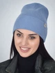 Шапка женская Malisa Итака ML3524 56-58 Джинс - изображение 3