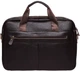 Сумка-портфель мужская кожаная Laras k101688 Brown (ROZ6300004232) - изображение 3