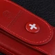 Чохол для ножів Victorinox шкіряний червоний 84-91 мм на кнопці (4.0520.1) - зображення 4