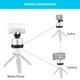 ДУ Головка PULUZ Blutooth Electronic 360 Degree Rotation Panoramic Head Голубой - изображение 3