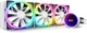 Система рідинного охолодження NZXT Kraken X73 360 мм White RGB Fans (RL-KRX73-RW) - зображення 1