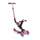 Самокат Globber GO UP DELUXE LIGHTS 5в1 Deep Pink / Темно-розовый (sa-22260) - изображение 16
