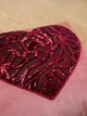 Подушка Kaanni Бордове серце 40х40 см 40x40 Бордовий - зображення 3
