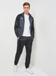 Спортивный костюм мужской Joma Academy IV 101966.151 L Серо-черный (8424309450847) - изображение 3