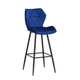 Барный стул Onder Metal TORINO Б-Т синий В-1026 BAR 75 - ML - изображение 2